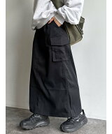 【全骨格タイプOK】ツイルカーゴスカート